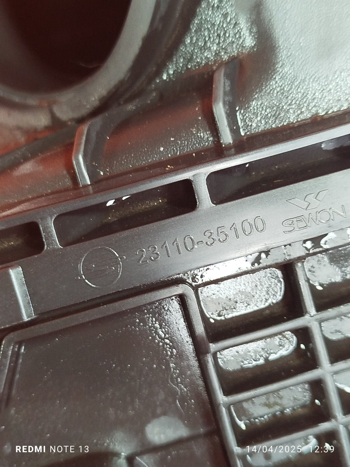 ✅SSANGYONG TIVOLI Elx 1.6 DIESEL 2016 AIR FILTER BOX HOUSING 23110-35100 A279 - Image 10