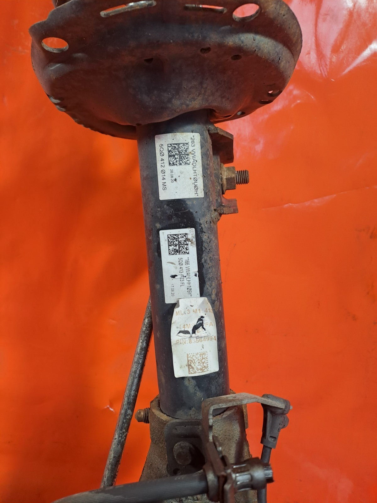 ✅2020 VW GOLF MK8 R-LINE SUSPENSION CORNER HUB STRUT FRONT RIGHT 5Q0413023FL - Image 3