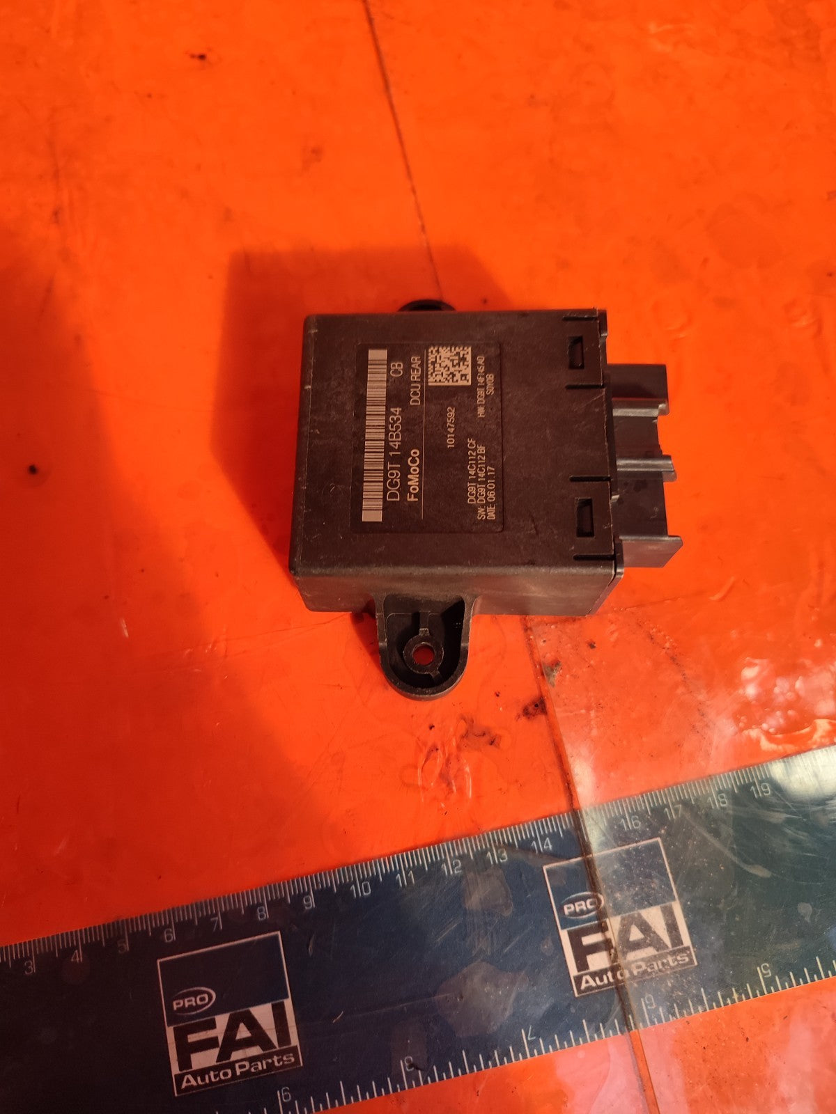 ✅2018 FORD GALAXY ZETEC DOOR CONTROL MODULE REAR DG9T14B534CB + WARRANTY A301 - Image 10