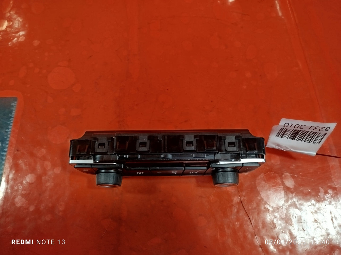 ✅BMW F45 216D 1.5 DIESEL 2017 HEATER CLIMATE CONTROL SWITCH PANEL 9371459 A231 - Image 2