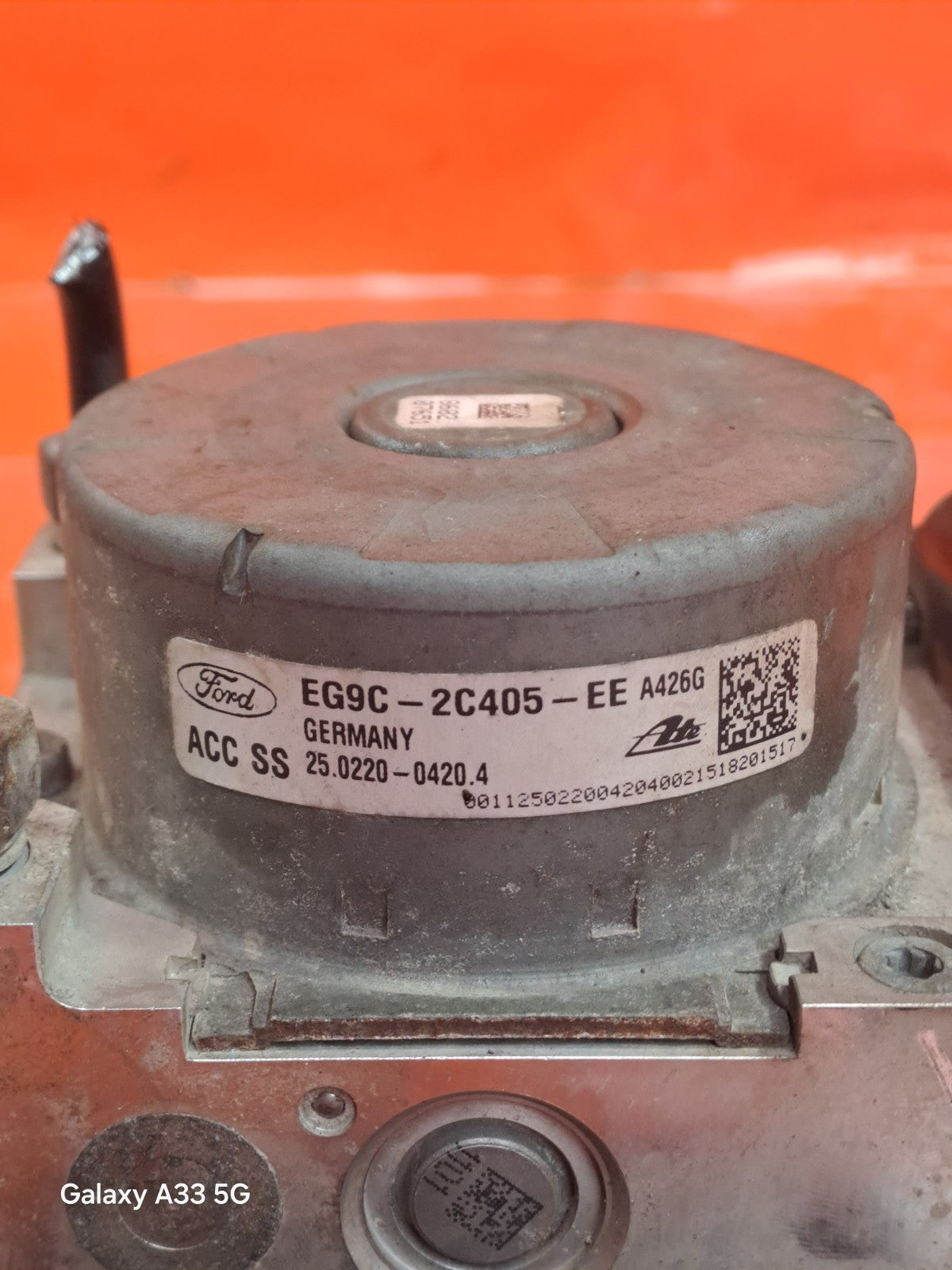 ✅FORD MONDEO TITANIUM 2.0 DIESEL 2015 ABS PUMP CONTROL MODULE EG9C2C405EE A308 - Image 3