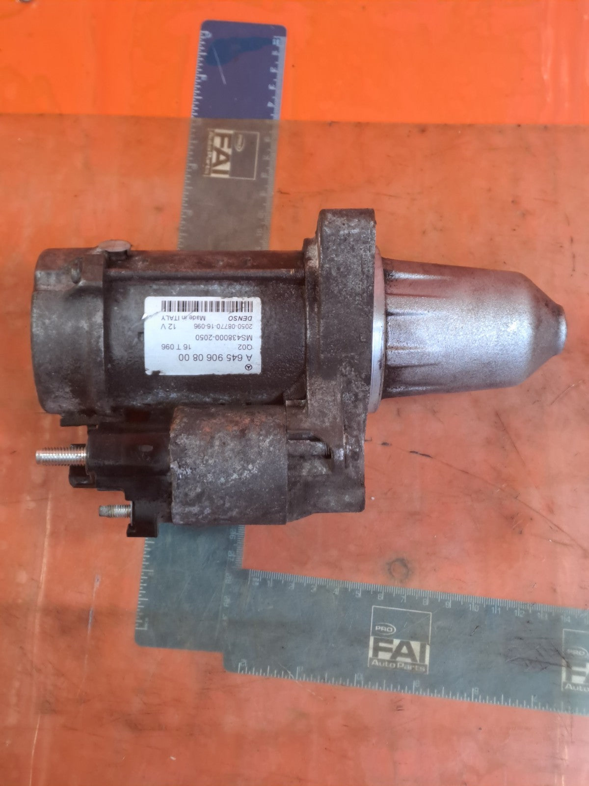 ✅2016 MERCEDES GLA X156 STARTER MOTOR A6459060800 + WARRANTY A334 - Image 2
