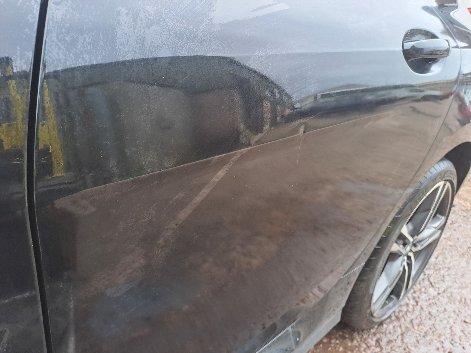 ✅BMW F44 218I M Sport 1.5 Petrol 2020 Rear Left Door Bare Black Dent A386 - Image 5