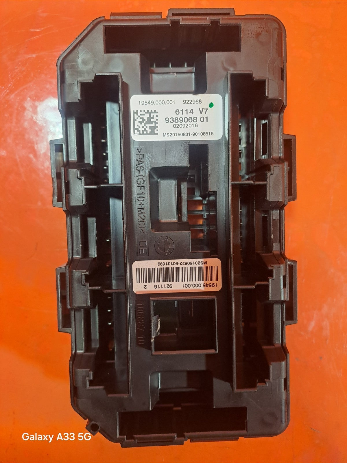 ✅2016 BMW 3 SERIES F30 FUSE RELAY BOX & BODY CONTROL MODULE 9389068 6819333 A330 - Image 9