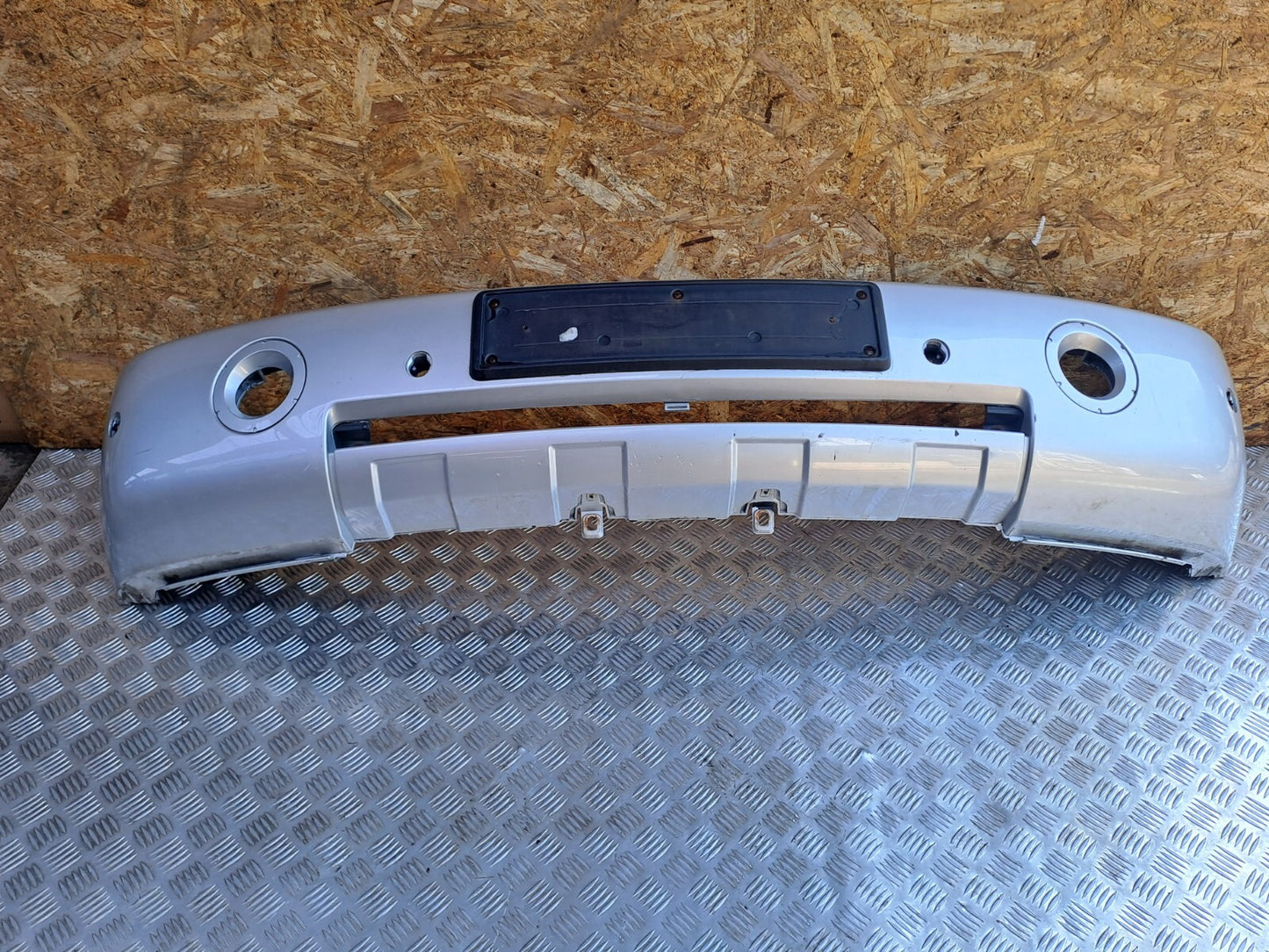 ✅2005 RANGE ROVER VOGUE L322 4.4P FRONT BUMPER SILVER + WARRANTY A274 - Image 5