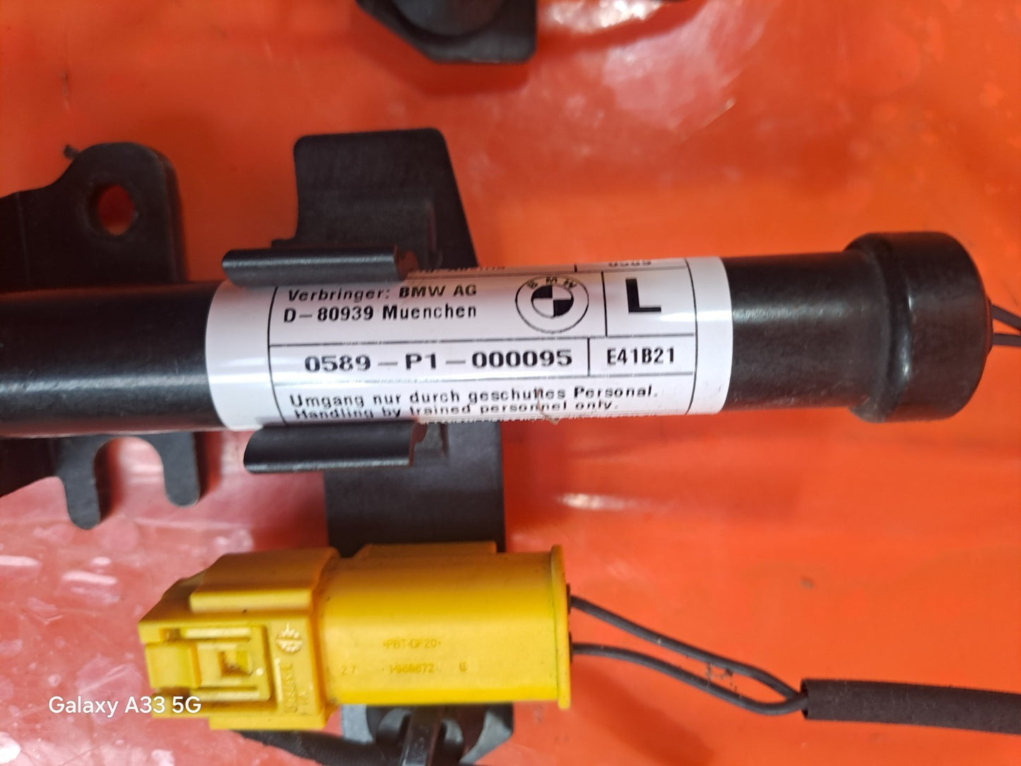 ✅BMW 330E G21 2.0 PETROL 2022 PEDESTRIAN PROTECTION BONNET ACTUATOR PAIR 7449429 - Image 7