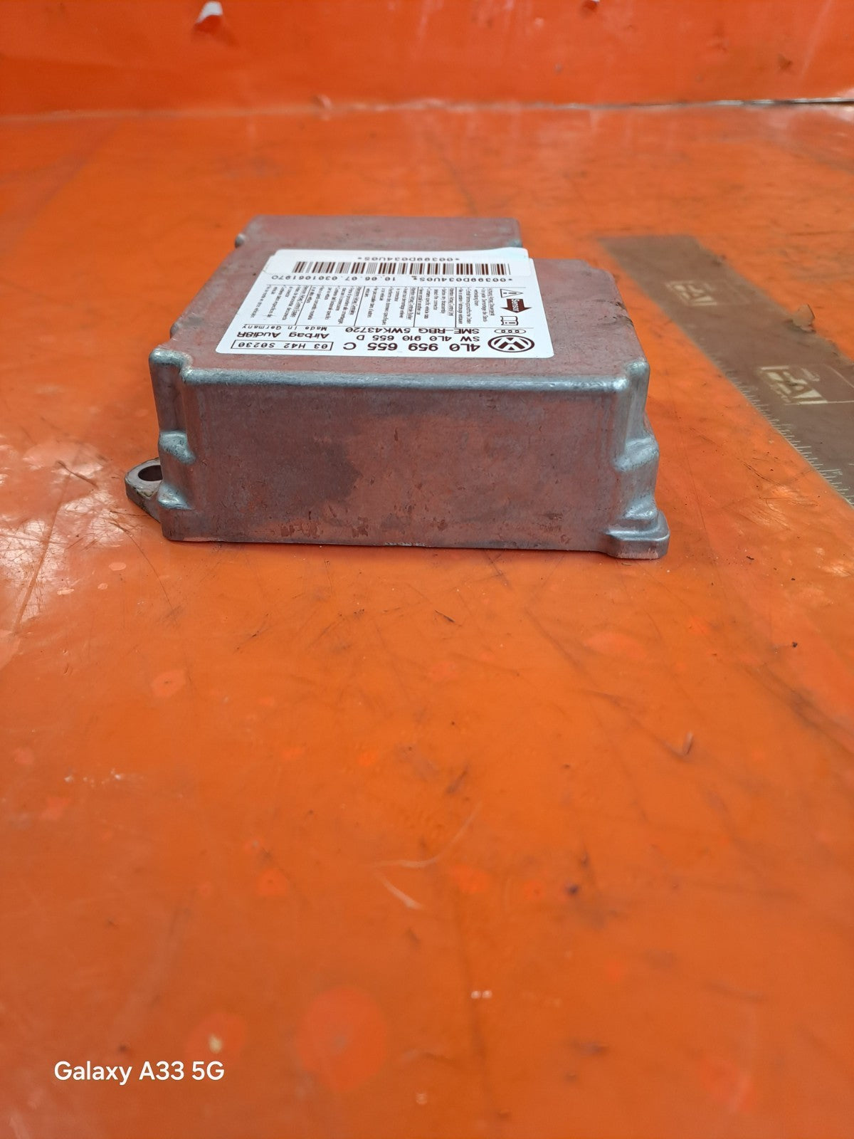 ✅2007 AUDI Q7 4L 3.0D AIRBAG CONTROL MODULE UNIT 4L0959655C + WARRANTY A295 - Image 7