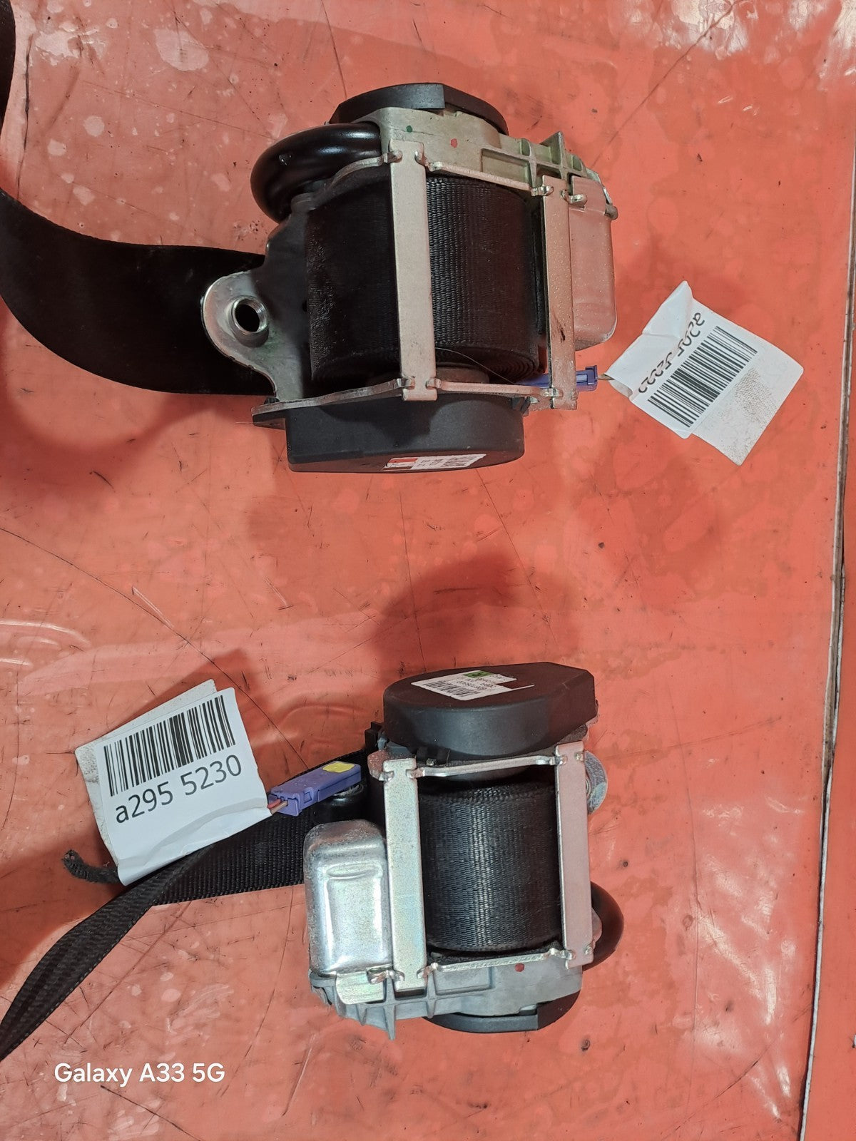 ✅2007 AUDI Q7 4L S LINE 3.0D SEATBELT FRONT LEFT & RIGHT PAIR + WARRANTY A295 - Image 9