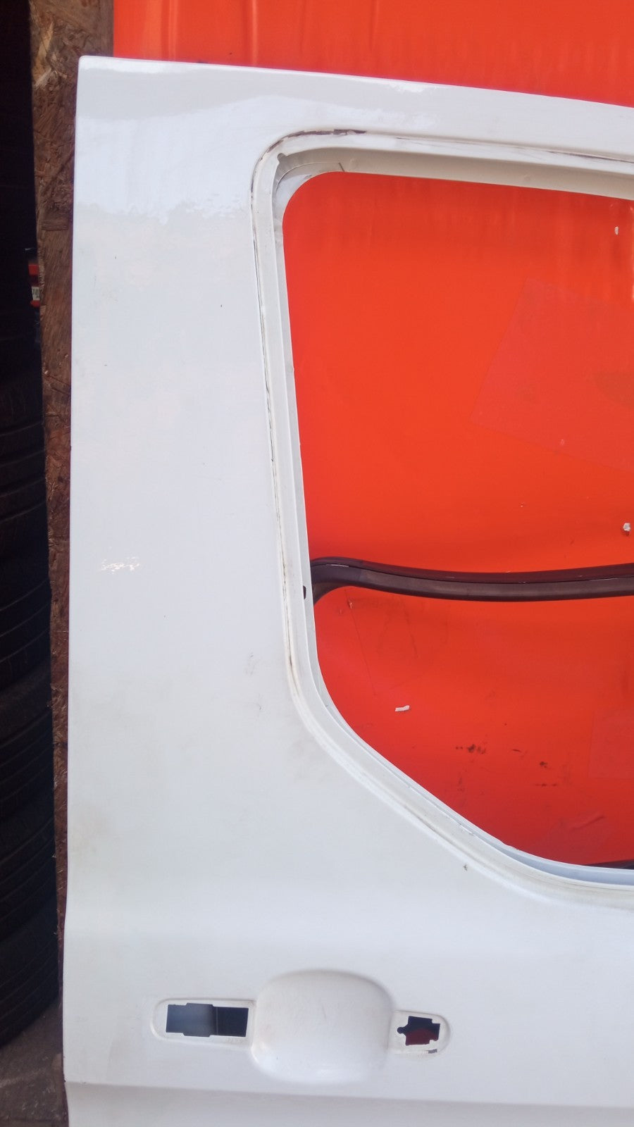 2014 Ford Transit Custom Front Right Door Frozen White Warranty A384 - Image 2