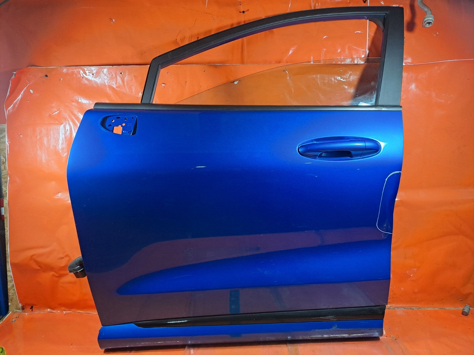 ✅2021 FORD PUMA ST-LINE X 1.0P FRONT LEFT DOOR BLUE dent  - Image 1
