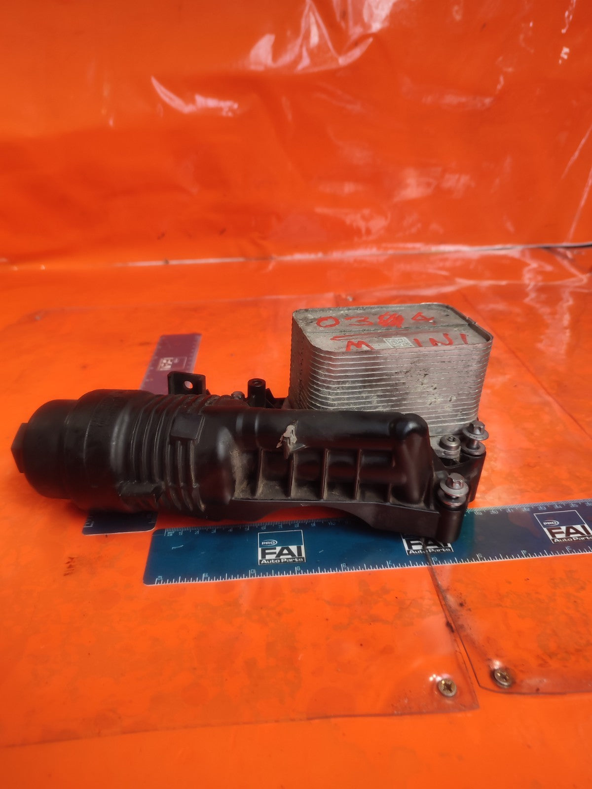 ✅MINI COOPER 1.5 DIESEL 2017 OIL FILTER HOUSING & COOLER 1185812S01 1185839S01 - Image 1
