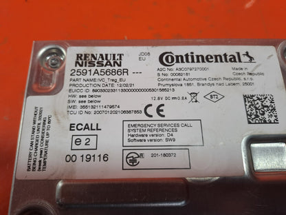 ✅2021 Renault Captur MK2 Iconic Bluetooth Module 2591A5686R + Warranty A385 - Image 3