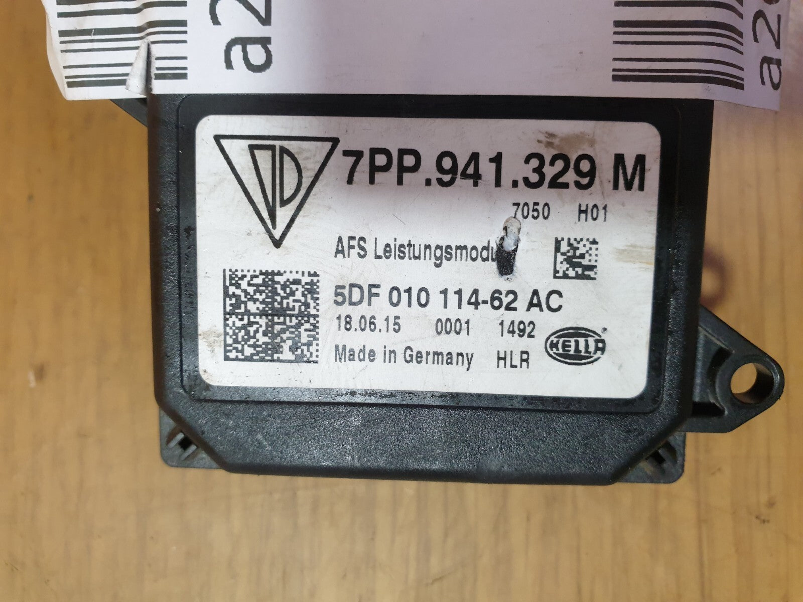 ✅2015 AUDI A3 E-TRON 1.4P HEADLIGHT CONTROL UNIT 7PP941329M + WARRANTY A204 - Image 6