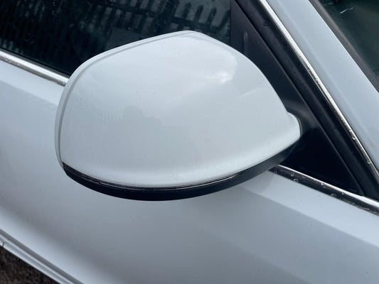 ✅2012 AUDI Q5 8R S LINE FRONT RIGHT WING MIRROR WHITE S9R + WARRANTY - Image 1