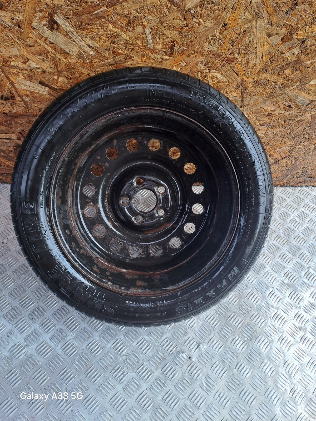 ✅2017 FORD GALAXY MK4 SPACE SAVER SPARE WHEEL 155/70 R17 + WARRANTY A296 - Image 1