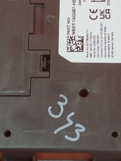 ✅FORD TRANSIT CUSTOM 2.0 DIESEL 2023 BLUETOOTH CONTROL MODULE ECU NB5T14G087HB - Image 6
