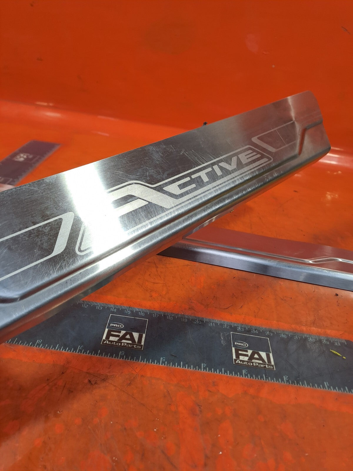 ✅2020 FORD FIESTA ACTIVE 1.0P FRONT SILL DOOR PLATES J1BJ-132K14-AB A247 - Image 5