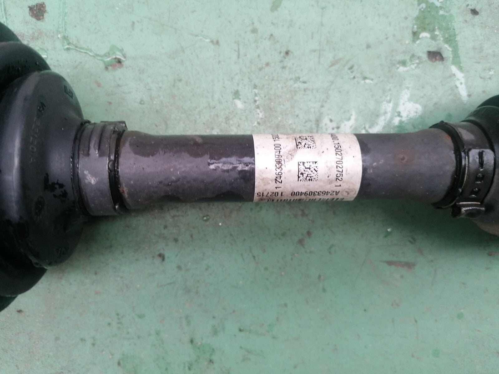 MERCEDES BENZ A200 AMG SPORT 2015 FRONT LEFT MANUAL DRIVESHAFT A2463309400 A047 - Image 9