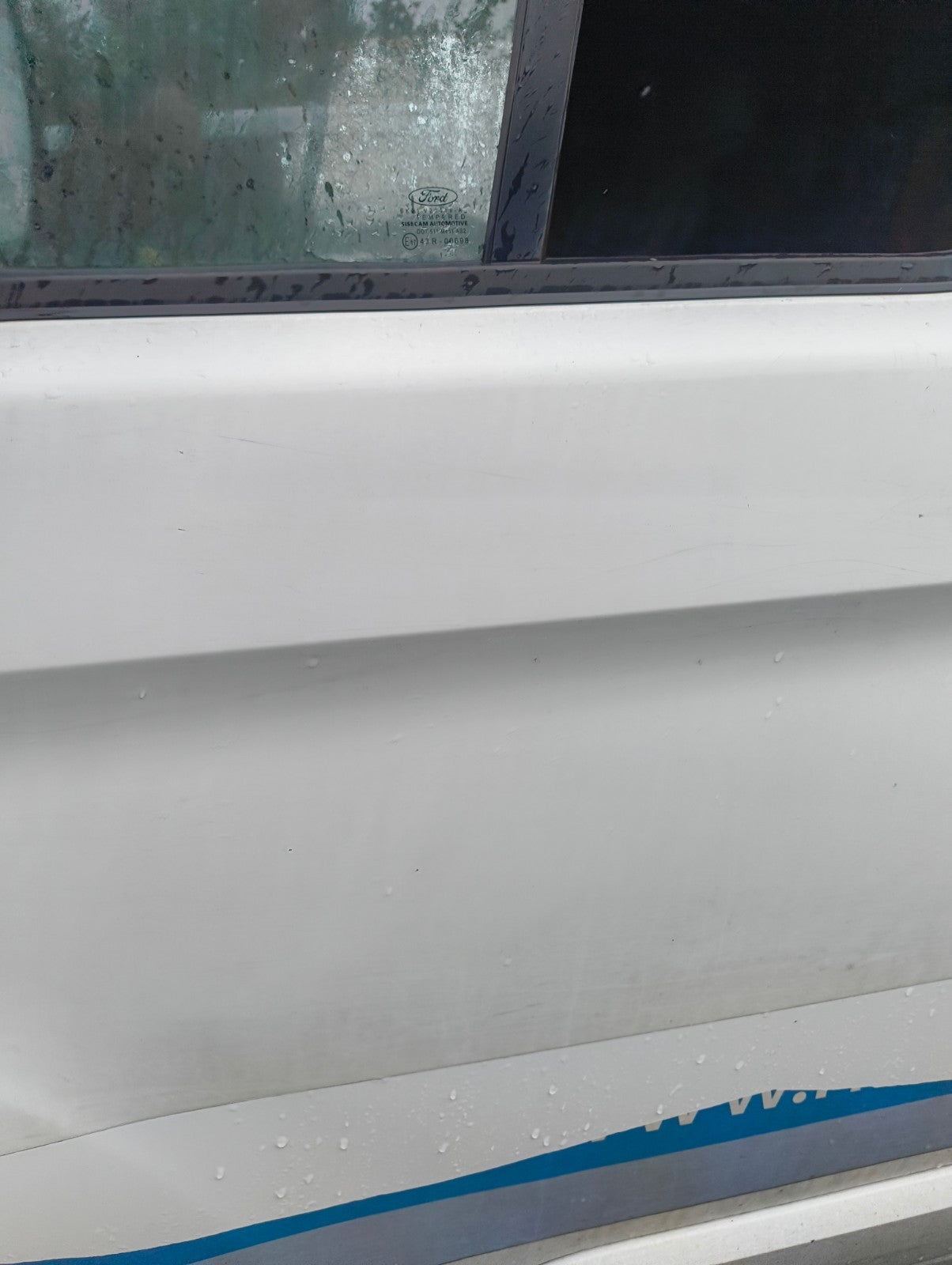 ✅Ford Transit Custom 2.0 Diesel 2021 Front Left Door Bare W/O Mirror White A390 - Image 3