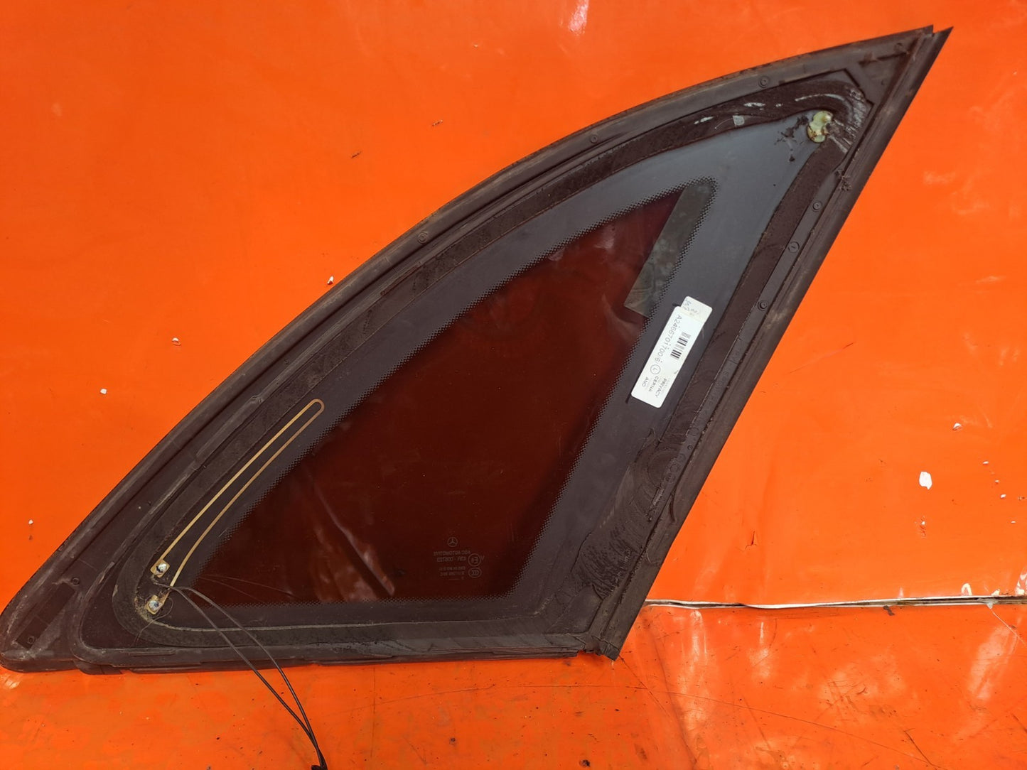 ✅MERCEDES B180 W246 1.8 DIESEL 2012 REAR LEFT QUARTER GLASS 43R-006723 A299 - Image 11