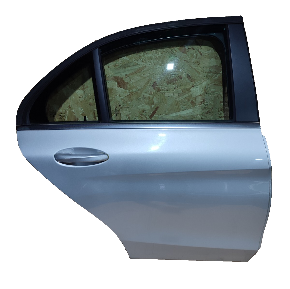 ✅2016 Mercedes C Class W205 Rear Right Driver Side Door Silver (775) A123 - Image 1