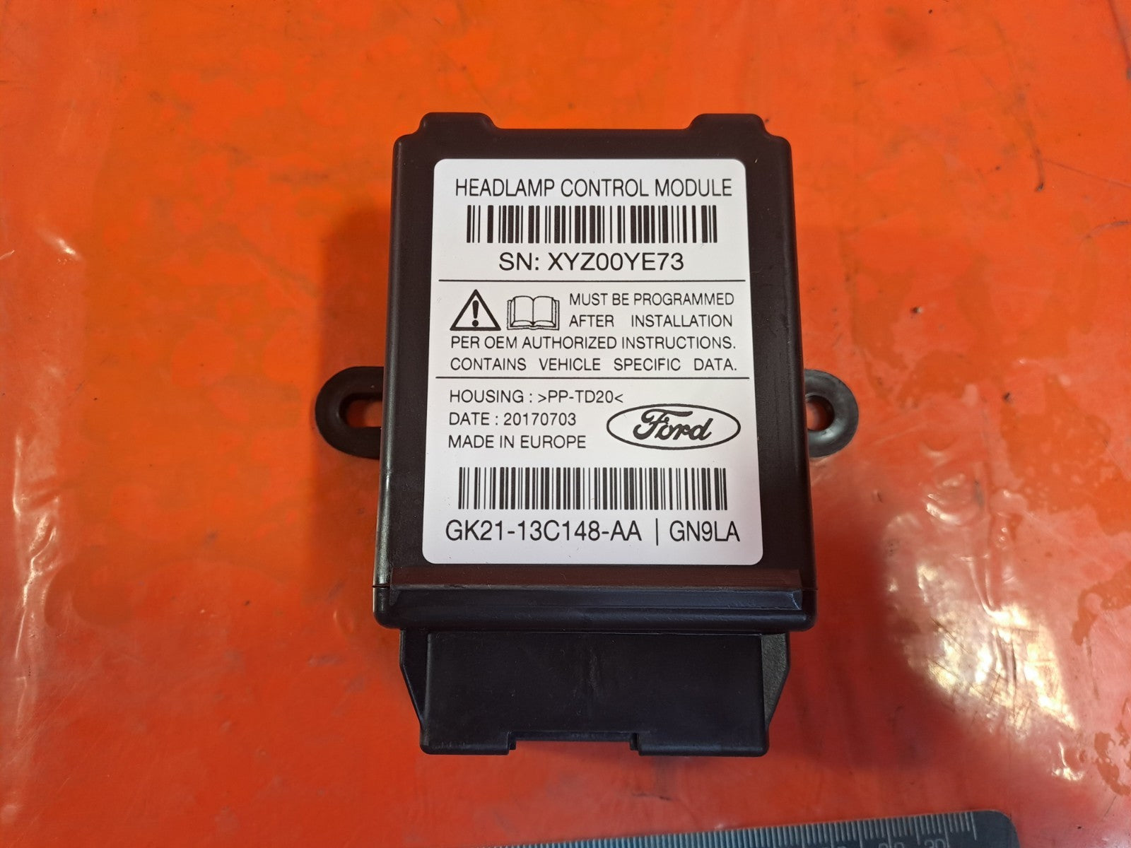 ✅Ford Tourneo Custom 2.0 Diesel 2017 Headlight Control Module GK2113C148AA A359 - Image 2