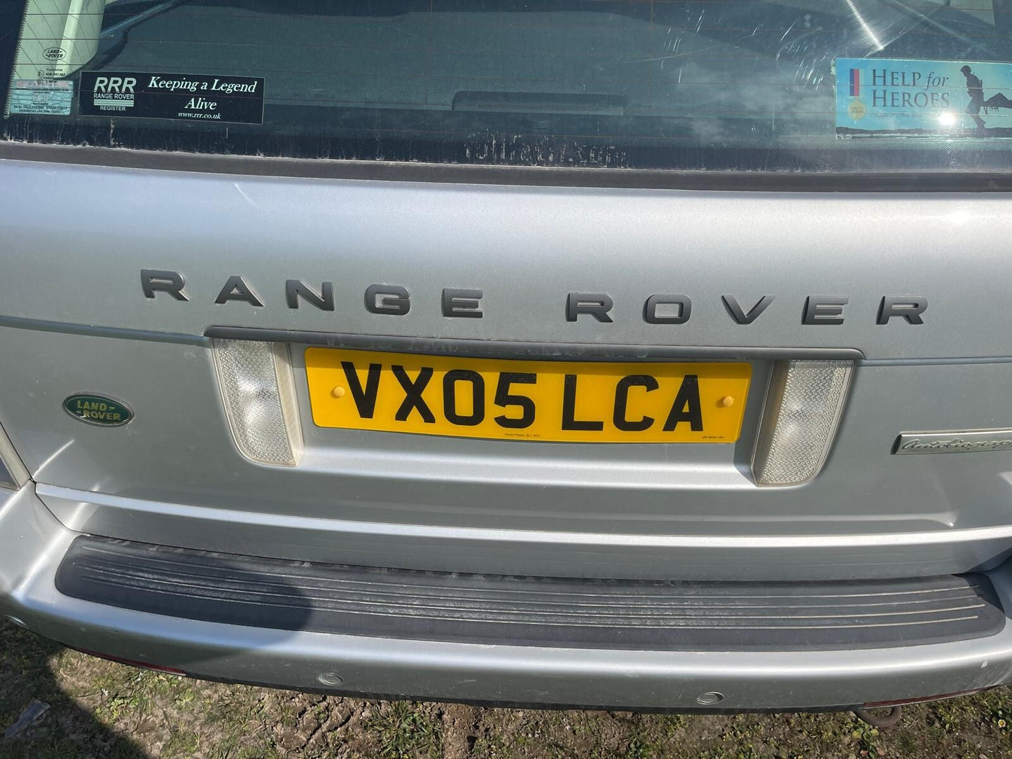 ✅2005 RANGE ROVER VOGUE L322 4.4P TAILGATE BOOT LID SILVER + WARRANTY A274 - Image 6