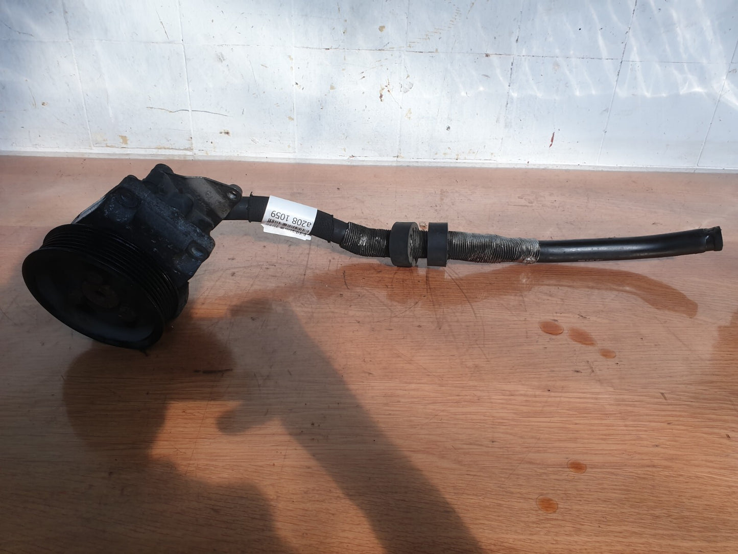2006 BMW 7 SERIES E66 4.8P POWER STEERING PUMP 7696974 + WARRANTY A208 - Image 4