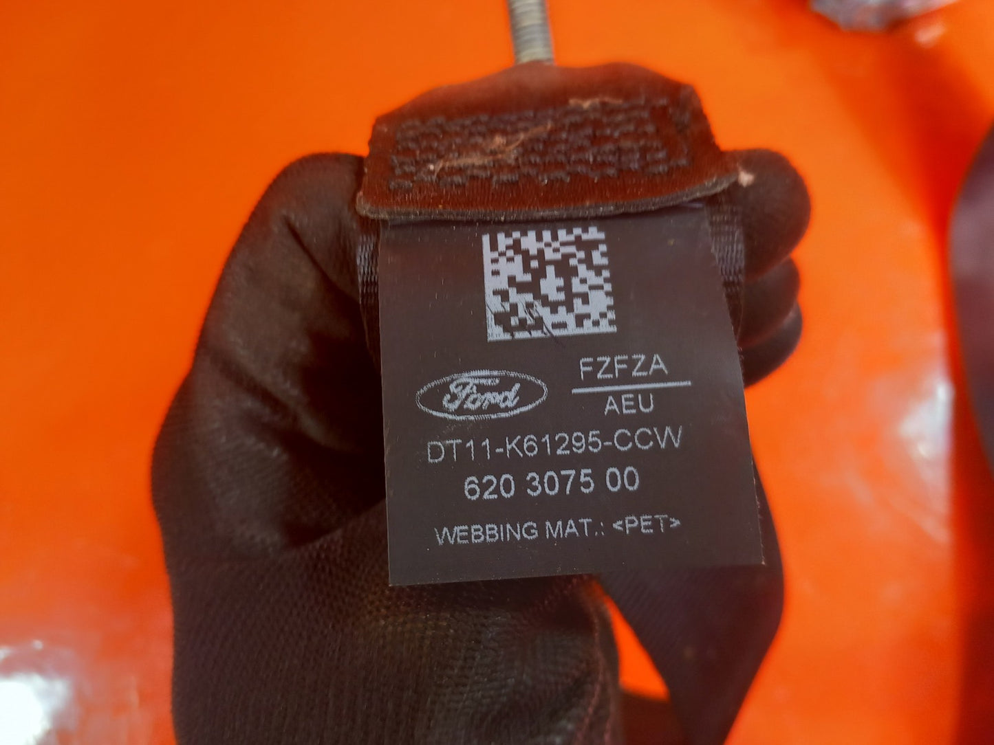 2017 Ford Transit Connect Seat Belt Front Left DT11-K61295-CCW Warranty A369 - Image 8