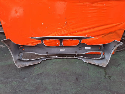 ✅BMW 420D F33 2.0 Diesel 2016 Front Bumper White Scratches A368 - Image 9