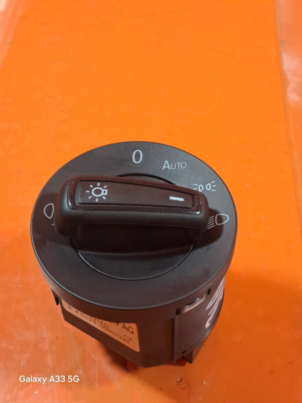 ✅2024 VW POLO LIFE HEADLIGHT FOG LIGHT CONTROL SWITCH 5G0941431A + WARRANTY A310 - Image 3