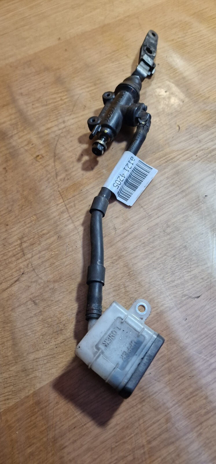 ✅2021 Honda CBF 125 M Petrol Rear Brake Master Cylinder & Reservoir A121 - Image 3