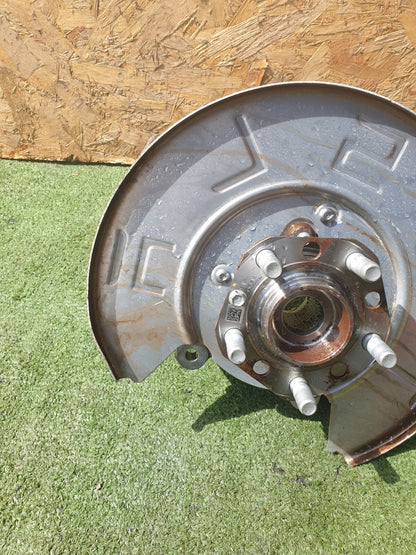 ✅2022 TESLA MODEL Y REAR LEFT WHEEL HUB 1044665-00-C + WARRANTY A172 - Image 2
