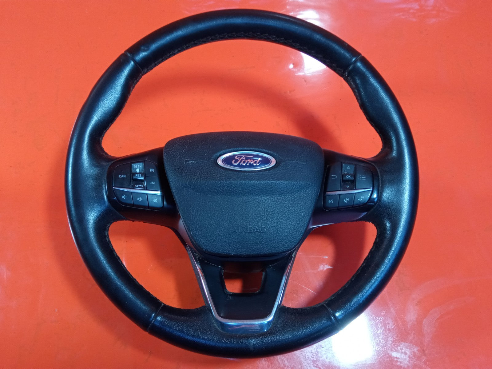 ✅Ford Transit Custom 2.0 Diesel 2021 Steering Wheel JK21V042B85ABW Warranty A370 - Image 2