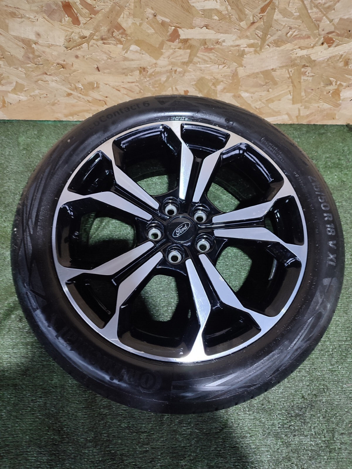 ✅FORD FOCUS ACTIVE 1.5 DIESEL 2022 ALLOY WHEEL WITH TYRE 215/50 R18 JX7J1007E1A - Image 1