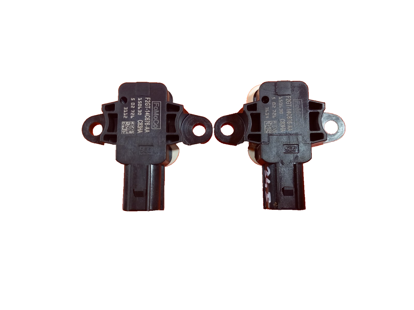 2019 Ford Galaxy MK3 Zetec Airbag Crash Impact Sensor x2 F2GT-14C676-AA A345 - Image 1