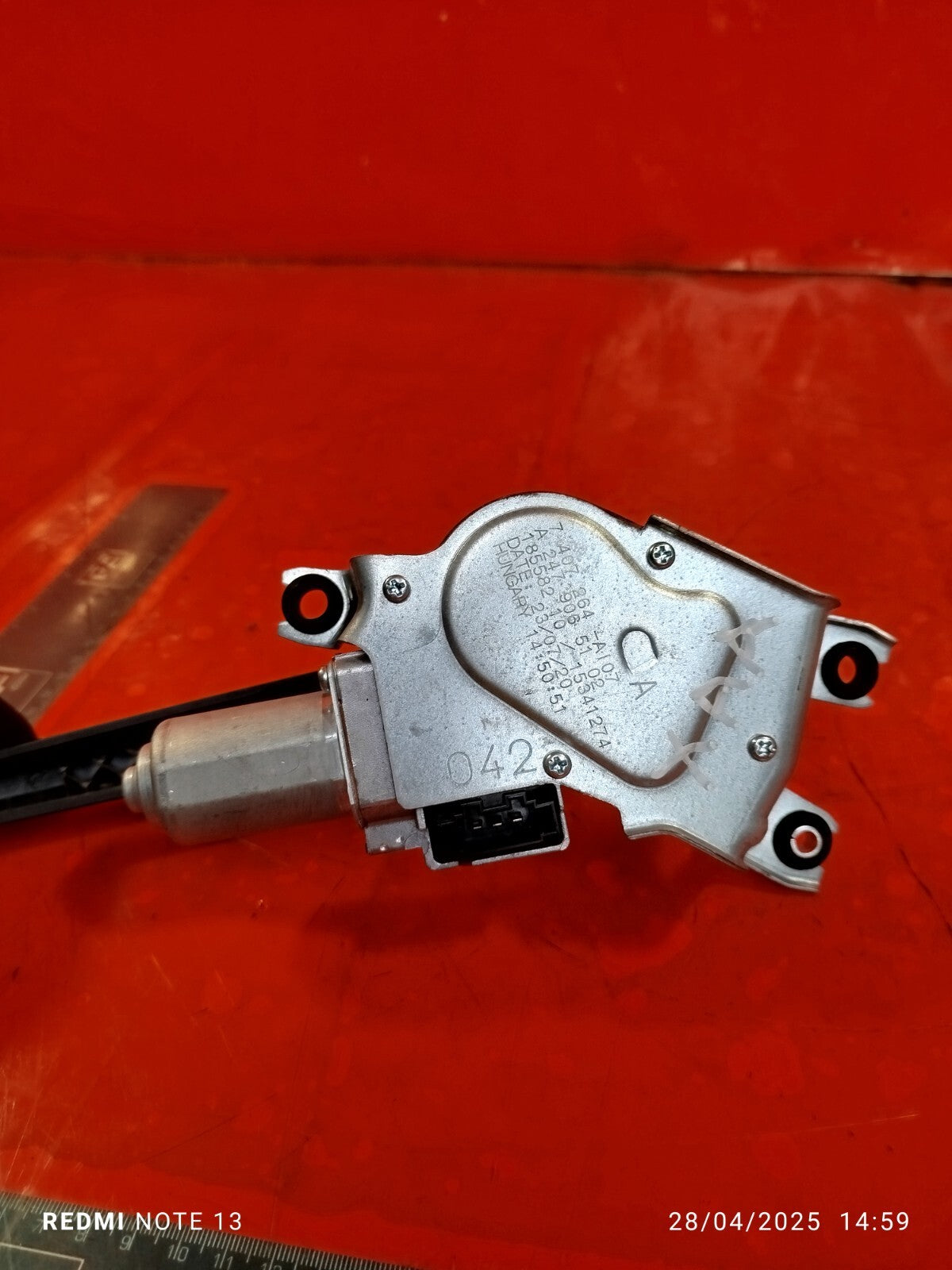 ✅2020 MERCEDES A CLASS W177 REAR WINDOW WIPER MOTOR A2479065102 + WARRANTY xAA - Image 5