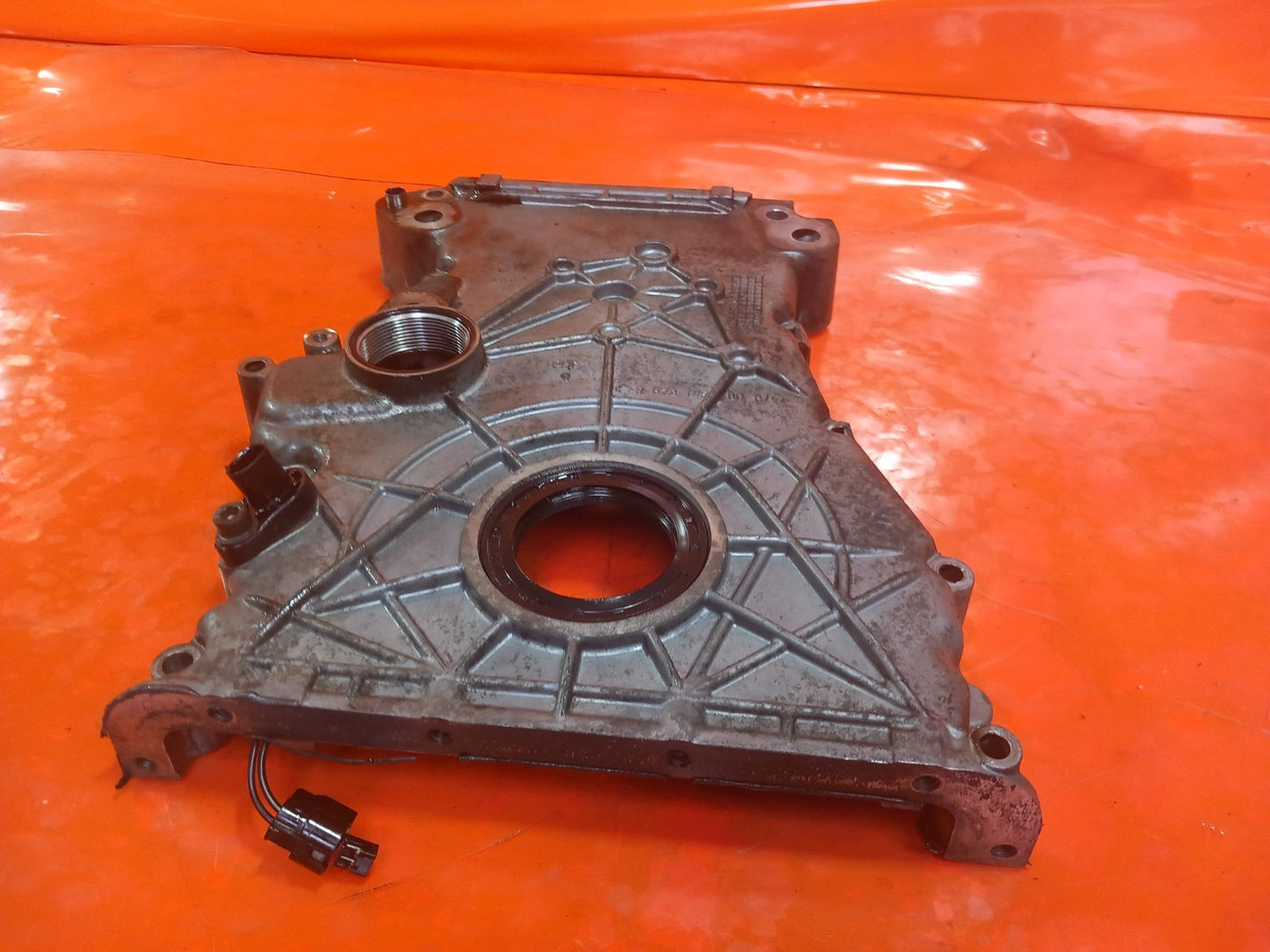 2018 Ssangyong Korando ELX Lower Timing Chain Cover R6720150001 Warranty A329 - Image 6