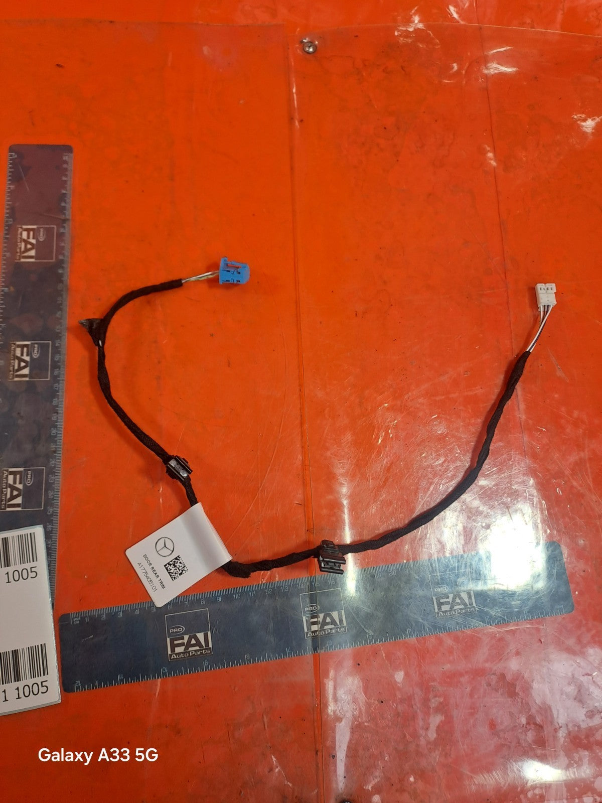✅2025 MERCEDES A CLASS W177 REAR RIGHT DOOR WIRING LOOM A1775405101 + WARRANTY - Image 2