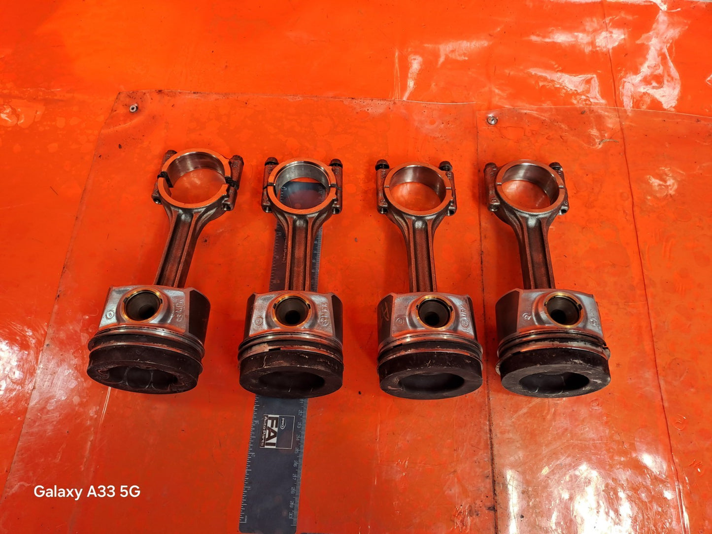 ✅2016 Audi A5 F5 S-Line 2.0TDI Engine Piston Con Rod x1 04L105401A Warranty A142 - Image 10