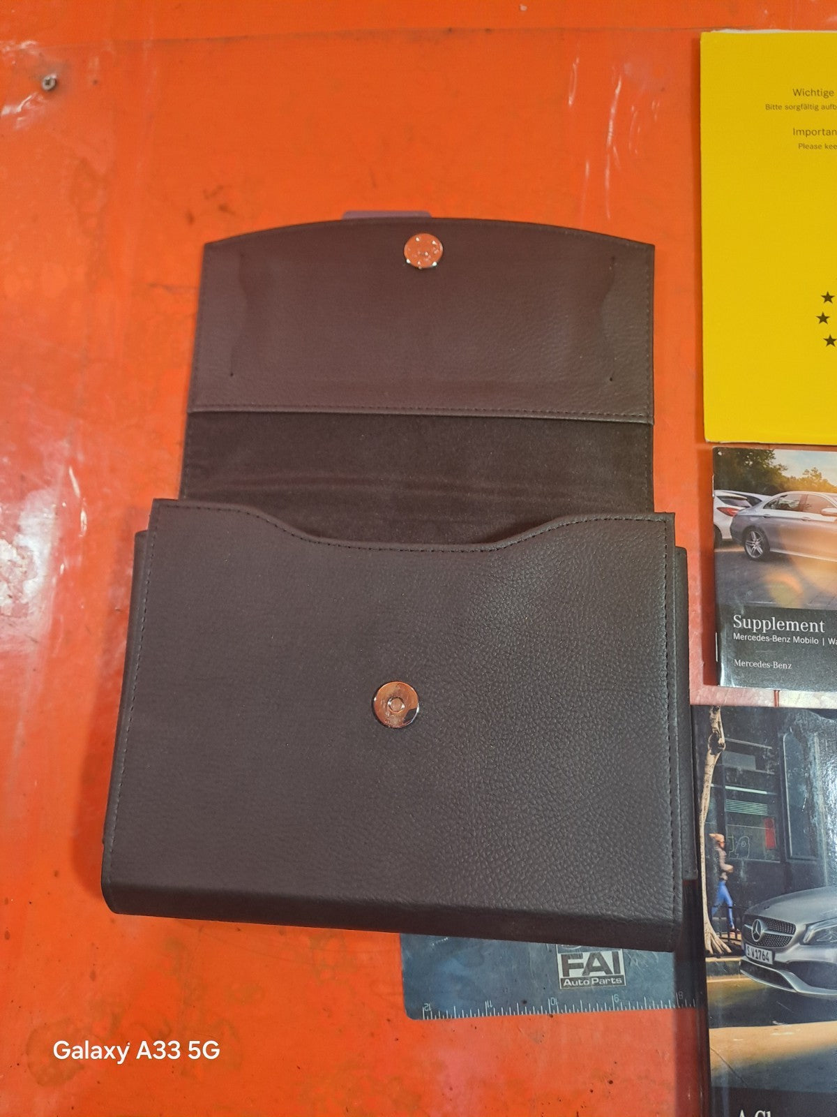 ✅MERCEDES A CLASS OWNERS MANUAL HANDBOOK WALLET + WARRANTY  xAA - Image 7