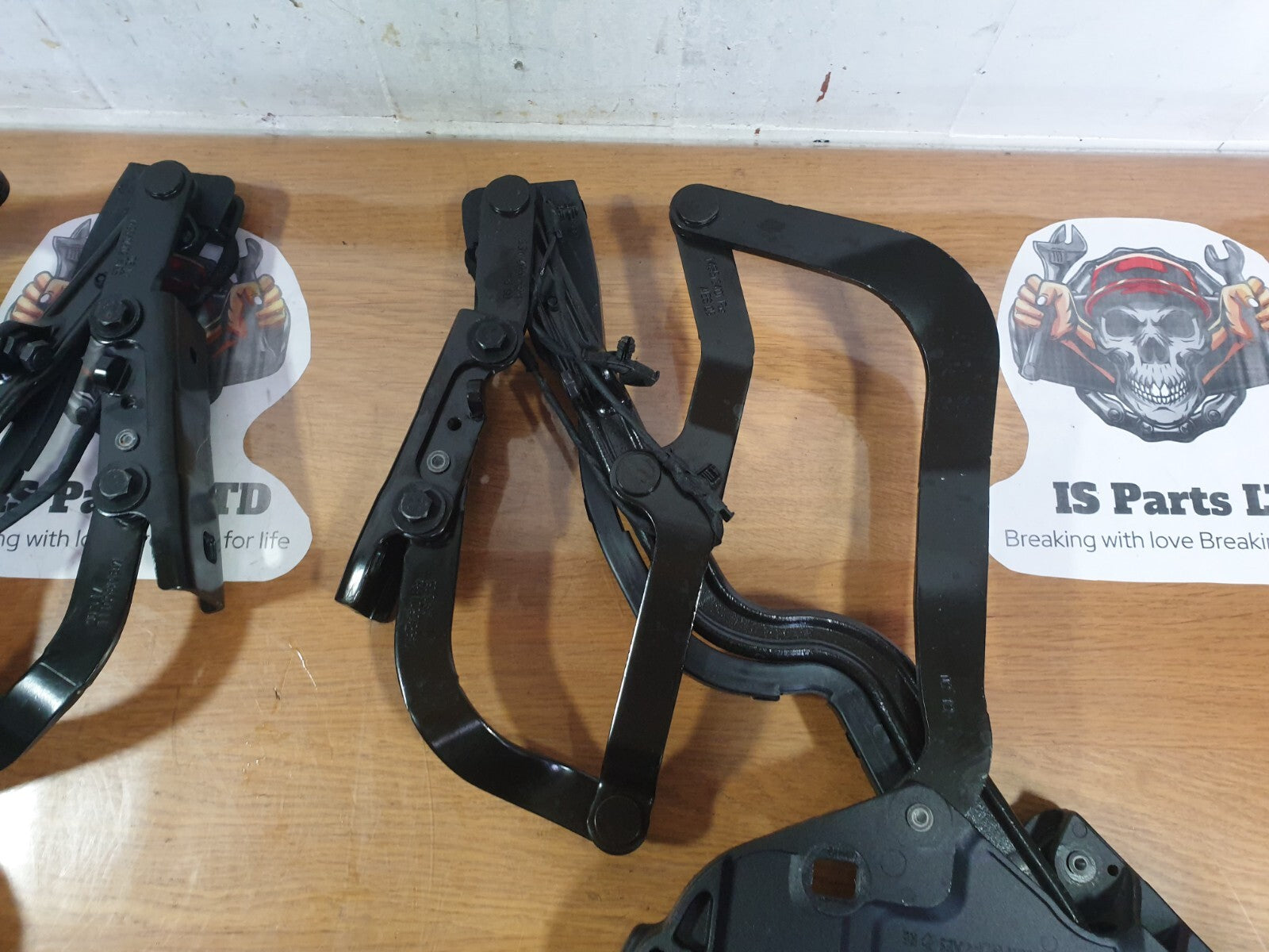 AUDI A5 CABRIO S LINE 2.0 DIESEL 2012 CONVERTIBLE TOP HINGES ASSEMBLY PAIR A218 - Image 7