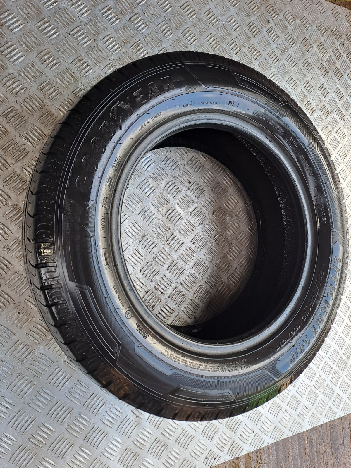 ✅2013 FORD TRANSIT CUSTOM GOODYEAR TYRE 215/65 R16 + WARRANTY A350 - Image 2