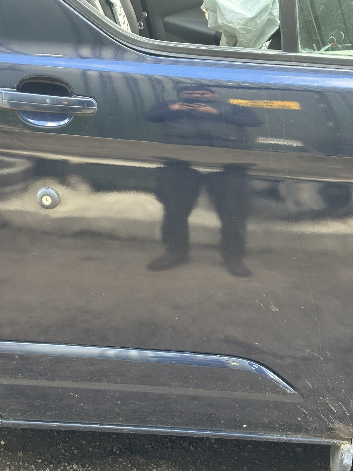✅2014 Ford Transit Custom 2.2D Front Right Door Bare W/O Mirror Blue A379 - Image 6