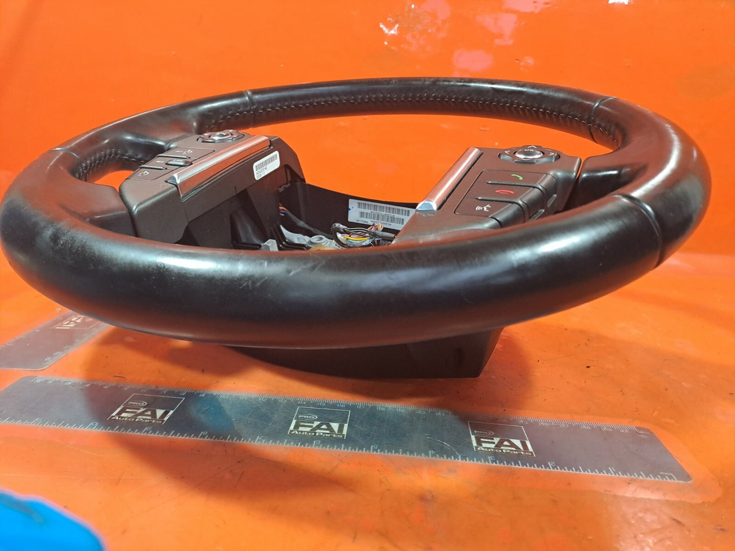 ✅2011 LAND ROVER DISCOVERY 4 L319 3.0D STEERING WHEEL AH22-13D767-BC A239 - Image 6