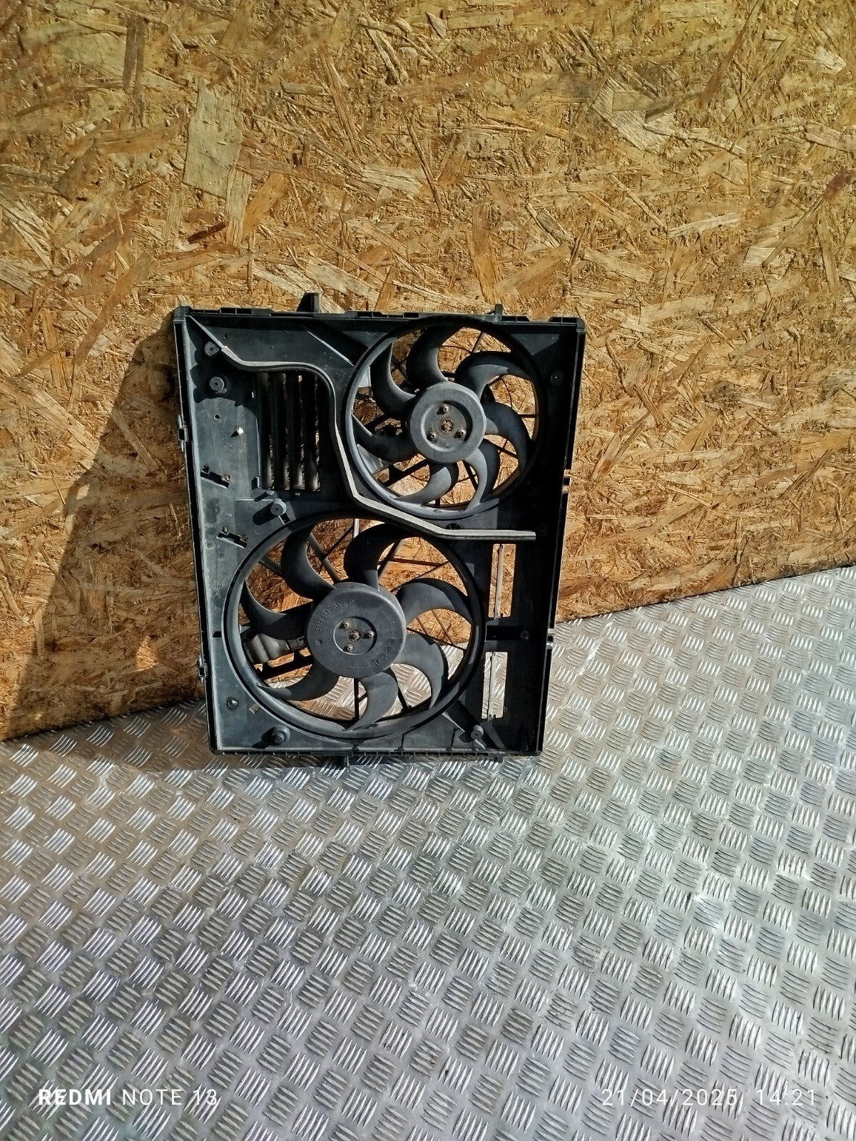 ✅AUDI Q7 S LINE QUATTRO 3.0 DIESEL 2009 RADIATOR FAN 7L0121207D Warranty A245 - Image 1