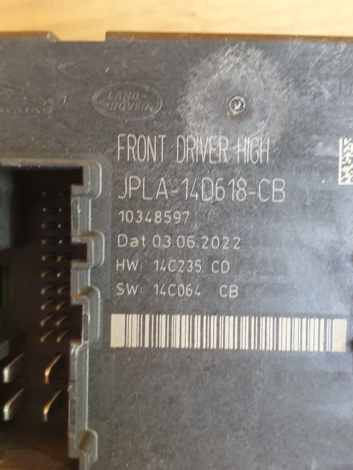 ✅2022 RANGE ROVER EVOQUE L551 FRONT LEFT DOOR CONTROL UNIT JPLA14D618CB A169 - Image 11