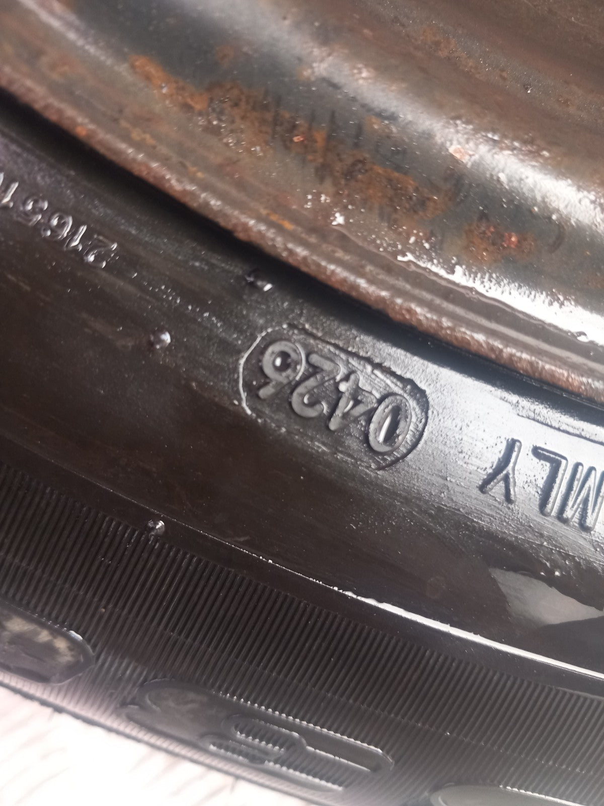 2021 VW Transporter T30 Steel Wheel w/ Tyre 7H0601027D 215/65 R16 Warranty A412 - Image 7