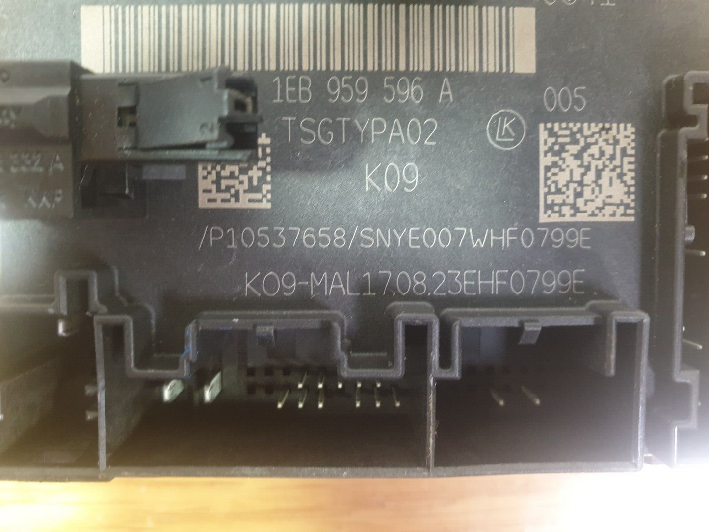 ✅Audi Q4 E-Tron S Line 2023 Rear Right Door Control Unit 1EB959596A Warranty - Image 3