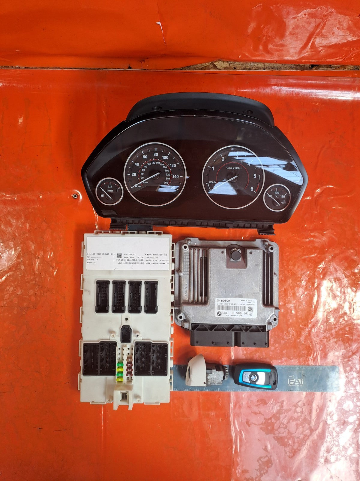 ✅2015 BMW 4 SERIES F33 M SPORT ECU KIT 8589141 9387262 9232895 + WARRANTY A367 - Image 4